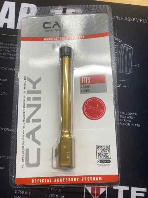 Canik TP9 SFX Threaded Barrel 