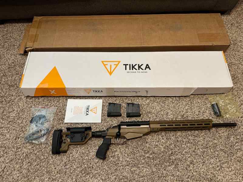  Tikka T3X Tac A1 Right hand Coyote Brown