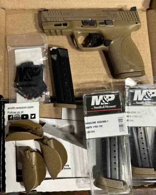 M&amp;P 2.0 9mm FDE/ OR - SOLD SOLD