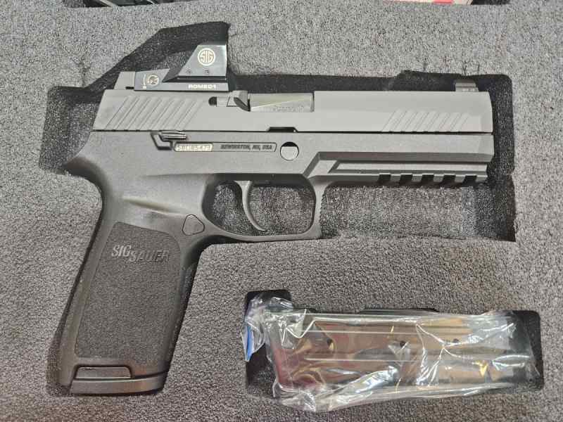 Sig Sauer P320 RX 9mm Pistol with Romeo Red Dot