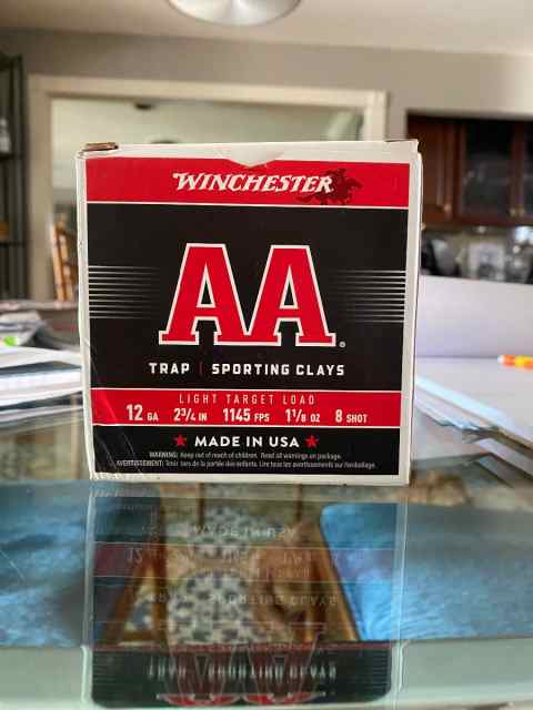 5 boxes of Winchester trap and sporting clay shell