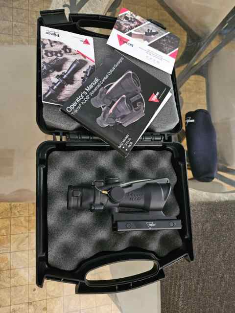Trigicon Acog New In Box 