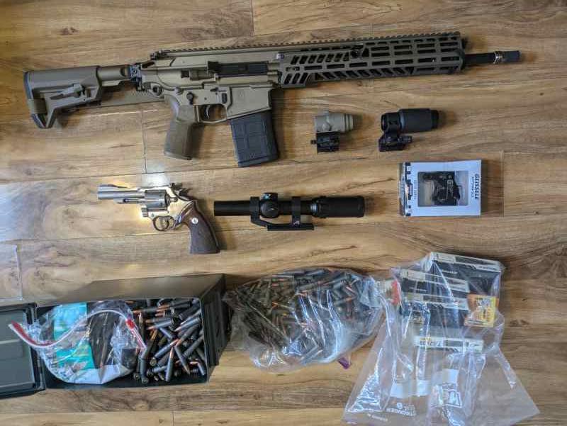 Sig Spear 308, Colt, Aimpoint, Tavor, and 7.62x39