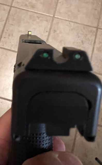 G22 .40 cal with night sight