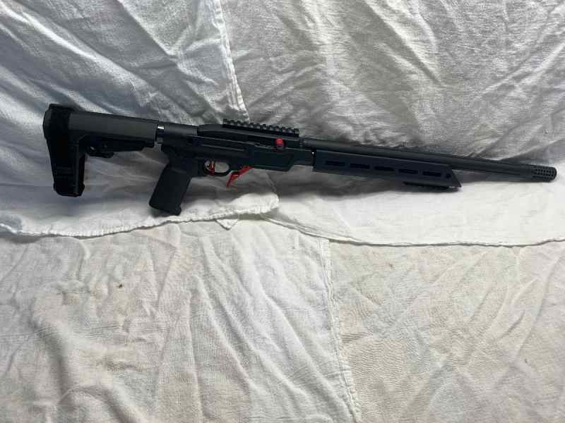 Custom 10/22 takedown rifle with 16&quot; barrel