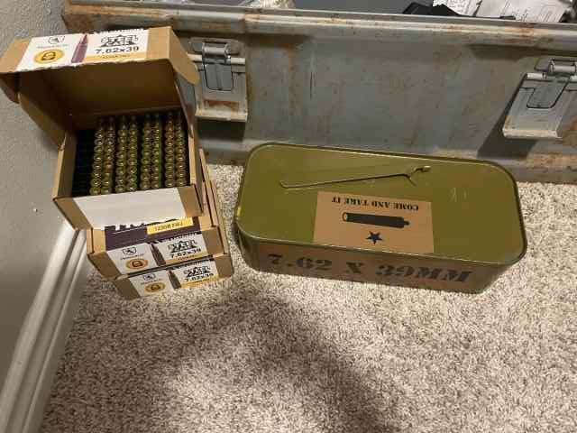 WTT 800 rounds of Monarch 7.62x39 for 1000 223
