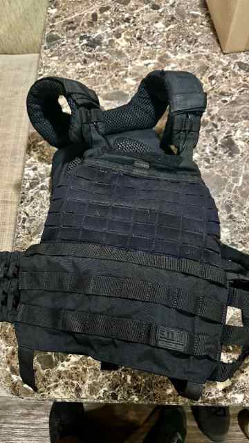 5.11 vest with level 4 plates 