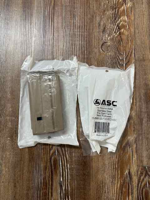 6mm Arc magazines 15 round FDE