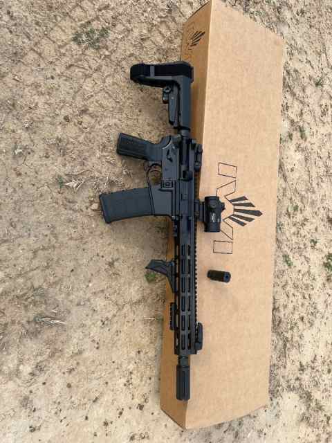 IWI Zion 15 Pistol unfired and upgraded