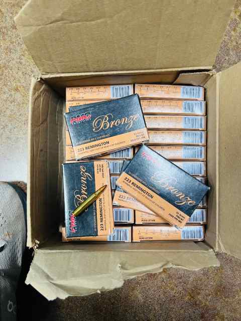 **PENDING**PMC BRONZE - 223 - 500 ROUNDS