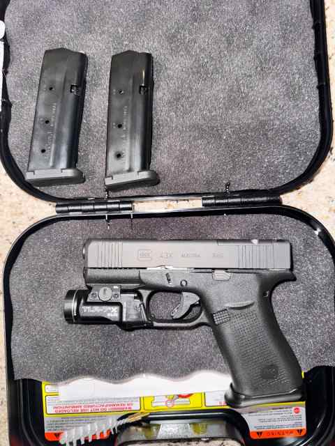 Glock 43x with Tlr7 sub