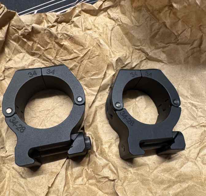 American Rifle Company 34mm scope rings