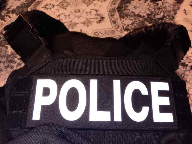 Police plate carrier 