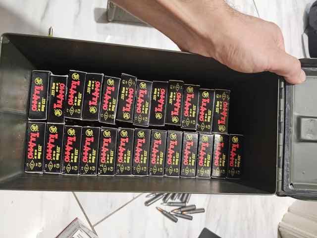 500 + Rounds of .223 Remington  55 &amp; 62 Gr TULAMMO