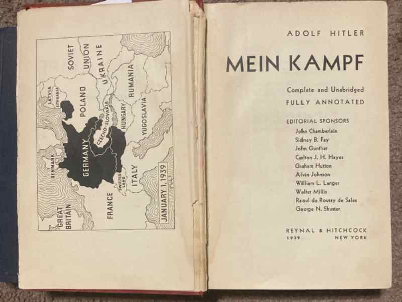 WW2 -Mein Kempf - Blue &amp; Red