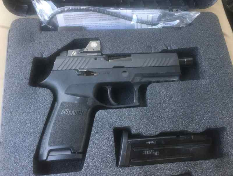 Sig 320 RX compact w/ silencerco barrel &amp; holster