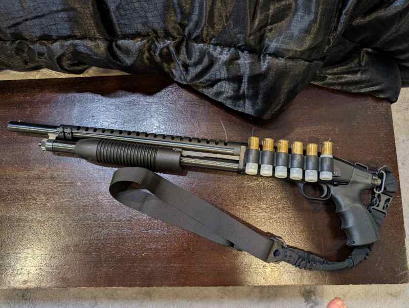 12GA Mossberg Maverick - pistol grp💥never fired💥