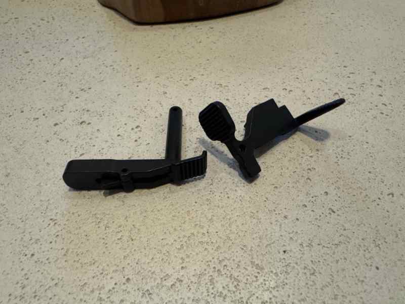 HK417 ambi mag release &amp; bolt catch mr762