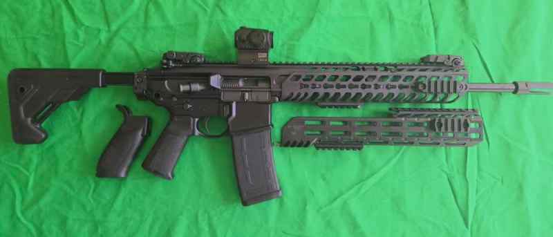 SIG MCX Gen 1 Legacy M-Lok and KeyMod Rails
