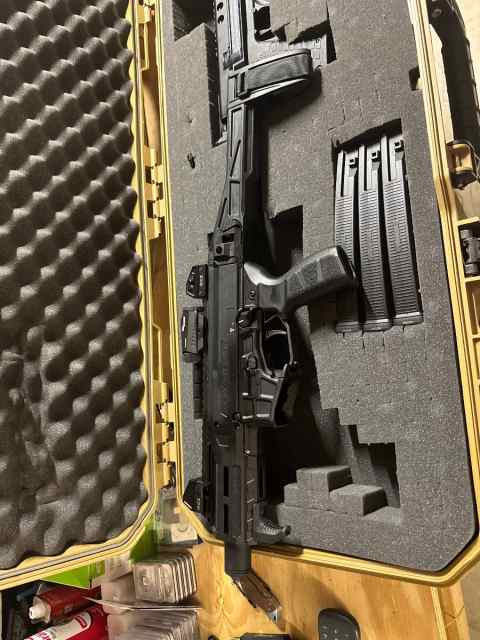 CZ Scorpion 3 plus with Sig Romeo 3 red dot