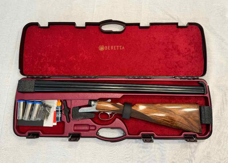 Beretta 486 Parallelo DeepScroll 20ga side by side