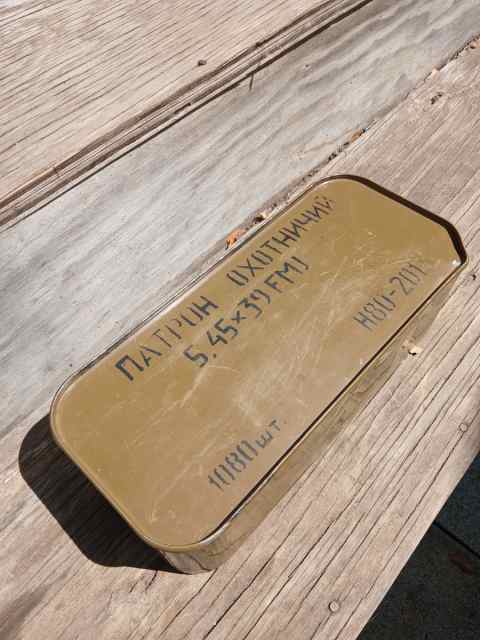 5.45x39 Russian ammo