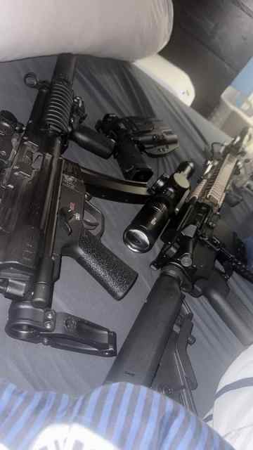 Multi gun trade staccato, sp5, Daniel defense m4a1