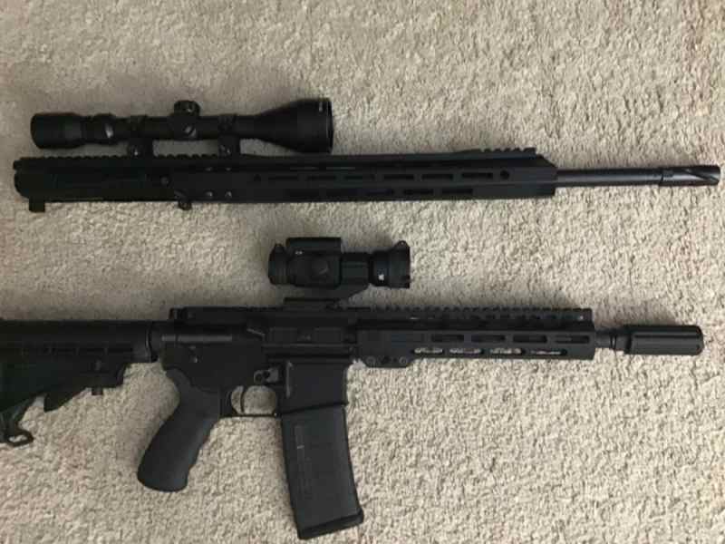 AR 556 and 350 Legend upper