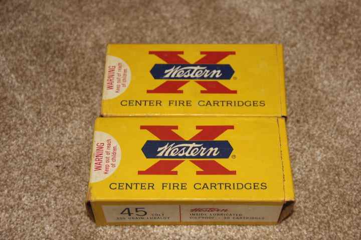 Vintage Western Center Fire 45 Colt