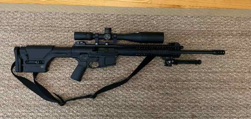 LWRC REPR 20&quot; w/ Nightforce LV.5 1000 , Night Moun