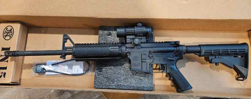 FN 15 rifle/ M4 clone 