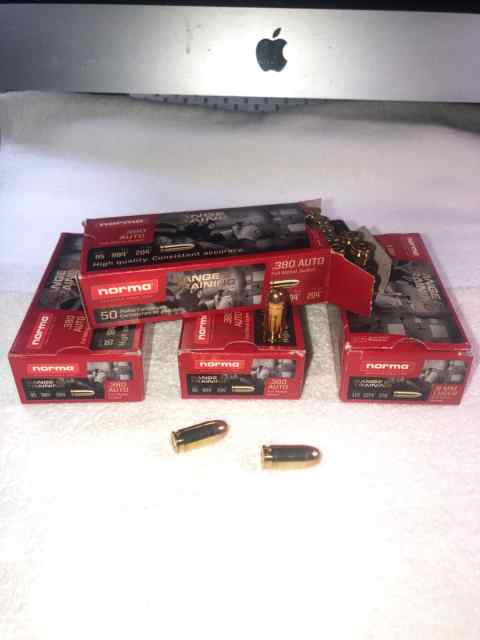 Norma 380 acp ammo