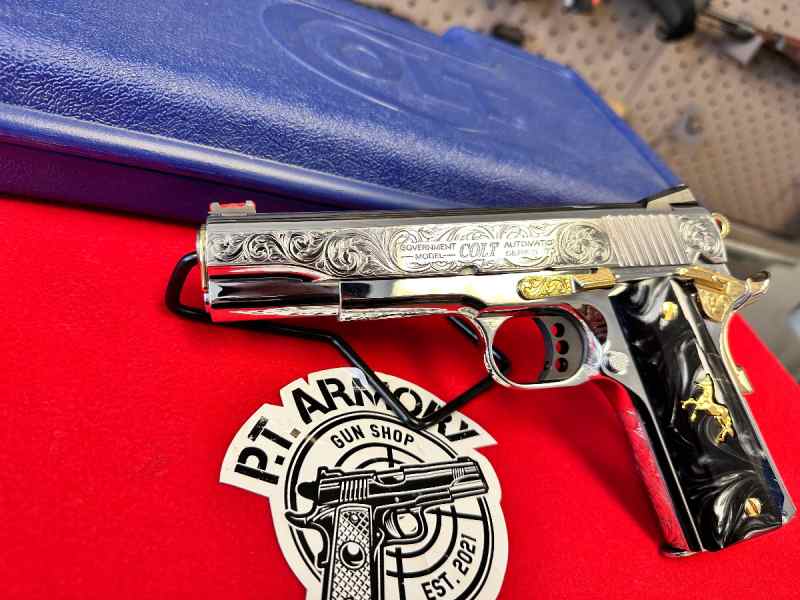 Colt 38 Supers engraved starting at 2200