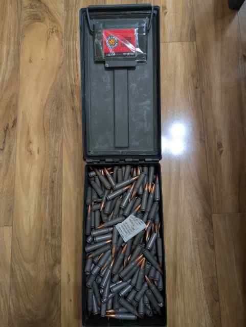 1000rd 7.62x39mm Red Army Standard 122gr