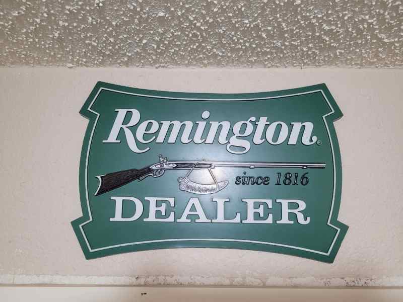 Remington Dealer Store Sign 