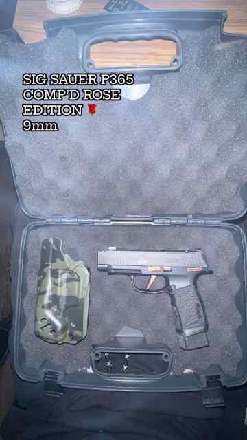 Sig P365xl rose comp w holosun eps carry 