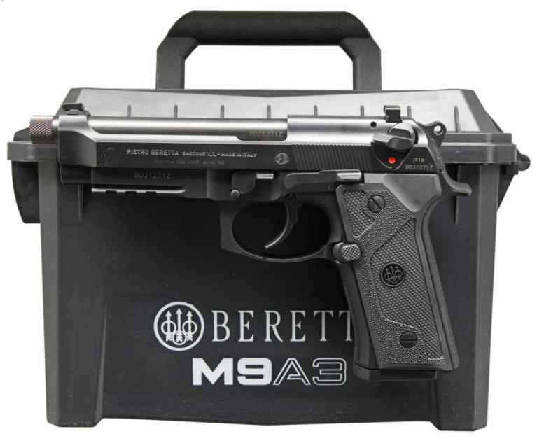 Beretta m9 9mm/saiga 12ga