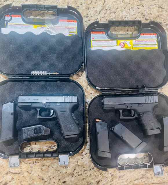 GLOCK 30SF &amp; GLOCK 19 New 