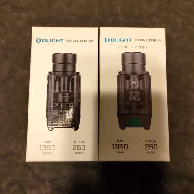 NIB!! OLIGHT BALDER IR &amp; BALDER PRO TWO LIGHTS