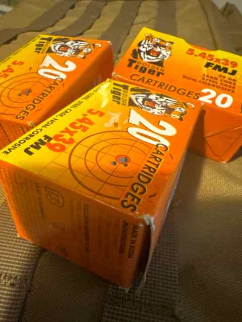 5.45 X 39 Golden Tiger ammo