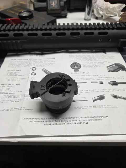 Pantheon Arms AR Take down DOLOS and YHM handguard