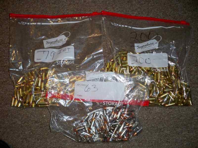 9mm lose bagged New factory ammo.