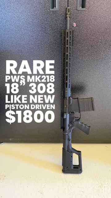 PWS MK218 .308 Piston - Rare!