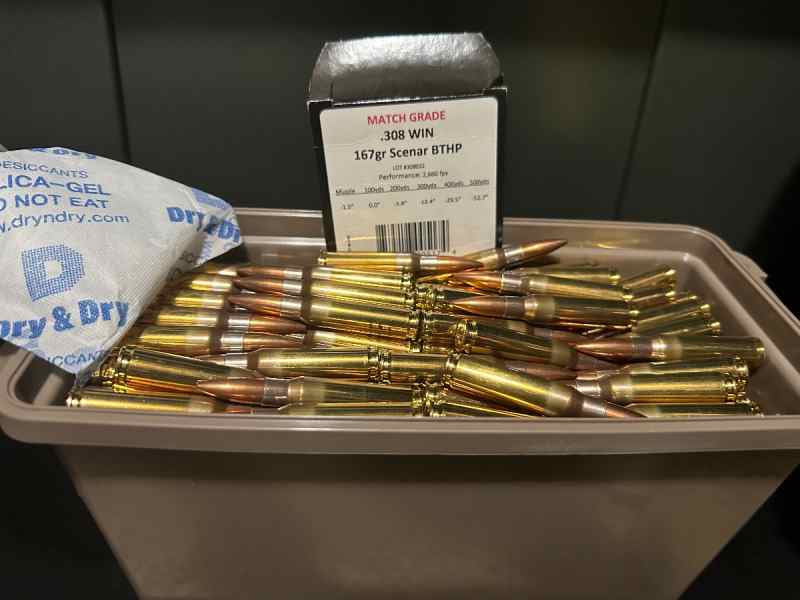 400rds 308 Lapua Match Grade Ammo