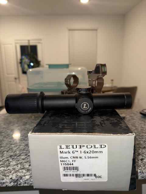 WTT/WTS Leupold mk6 1-6/RMR combo