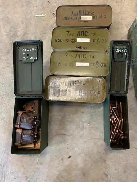 7.62x54r - 2181 Rounds Russian