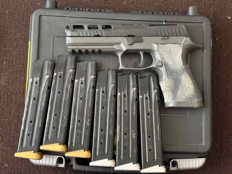 Sig P320 Full Size AXG Pro slide/Legion grip