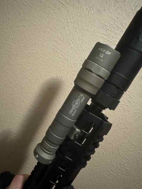 WTT Tan SureFire Scout Pro for Black 