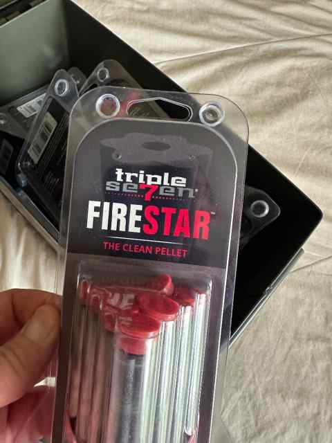 Triple seven firestar pellets