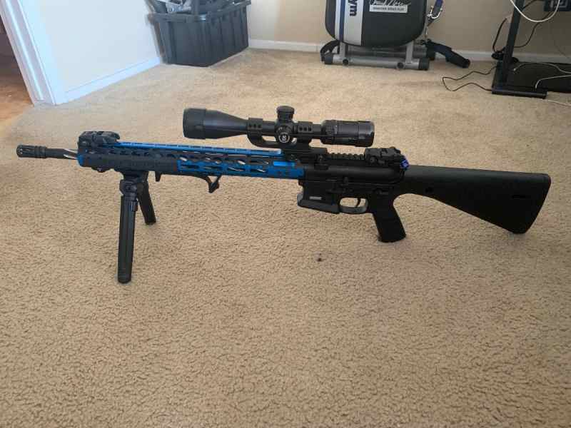 AR-15: 20in Fluted Barrel with Accessories! 
